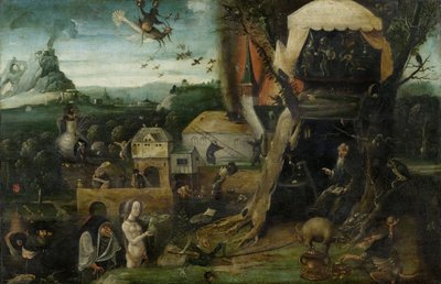 Die Versuchung des heiligen Antonius von Hieronymus Bosch